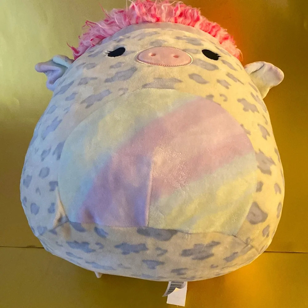 Squishmallows Squish-Doos Official Kellytoys Rosie the Pig Soft Stuffed Animal